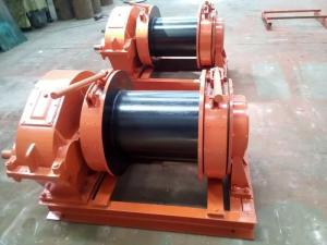 China 1.5 Ton Diesel Engine Powered Winch Material Handling Equipment factory