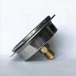100mm 3500 psi Oil Manometer with Flange Panel Mount Liquid-filled Pressure