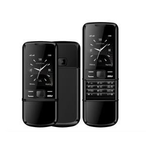 China New Classic 8800 Slider Mobile Phone 2.4inches Screen 2G GSM Dual SIM Bluetooth factory