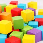 Hot-selling Well-designed Cube Board Game Wooden Block Wood Crafts Block For