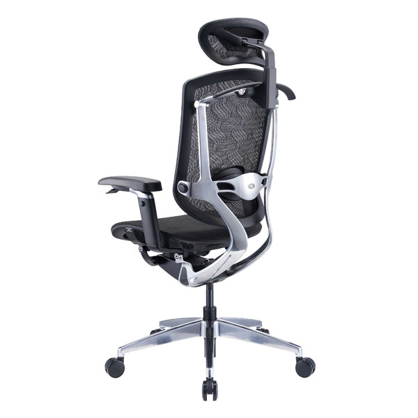 Mesh Swivel Office Chairs Adjustable Ergohuman High Back Swivel Chair