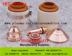 China Plasma Cutter Max 200 Consumables for Carbon Steel and Stainess Steel plasma cuttting factory