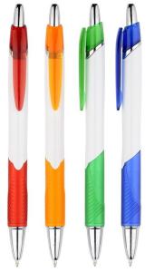 China advertising click pen, plastic click pen, click plastic ball pen factory