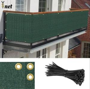 China Heavy Duty Balcony Privacy Mesh UV Resistant Balcony Screen Cover Anti Dust factory