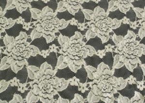 China Custom Nylon Spandex Brushed Lace Fabric Anti Static 125cm Width CY-LQ0038 factory