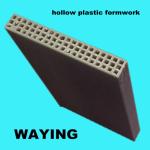 Wear Resistance Hardness Hollow Plastic Formwork For Concrete