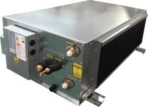 China High ESP Ducted Fan Coil Unit 1000CFM With Thermostat CE And ISO Certification factory