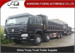 371 Horse Power 25CBM 8 * 4 HOWO Dump Truck 10 Wheelers For Sand Stone Dump