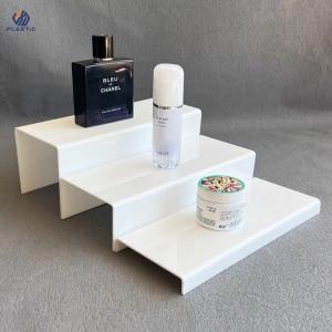 China Customized Shape Acrylic Display Stand Clear Acrylic Risers For Shopping Malls factory