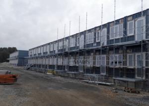 China Easy Assembly Modular Shipping Container , Storage Container Apartments factory