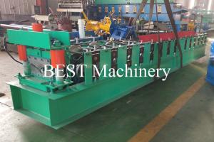 China High Precision Ridge Cap Roll Forming Machine For Roof Tile / IBR Roof Sheet factory
