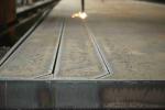 High Precision Laser Cutting Steel Plate For Metal Cutting Machine Parts