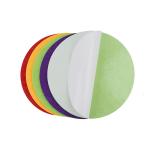 Circular Self Adhesive Polyester Acoustic Panels Wall Decoration