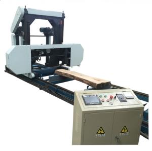 China Horizontal Wood Portable Band Saw Sawmill Log Sawing Machine factory