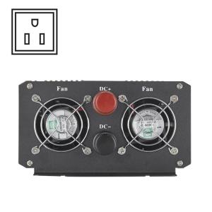 China USA Outlet FCC 120VAC 1.5KW High Frequency Power Inverter factory