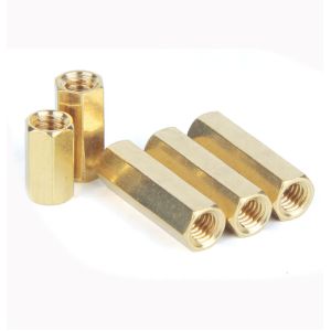 Brass Screw Copper Isolation Column Hexagon Coupling Nuts DIN6334