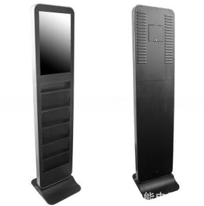 China floor stand 22&quot; inch TFT LED digital video advert player screen with brochure holder factory