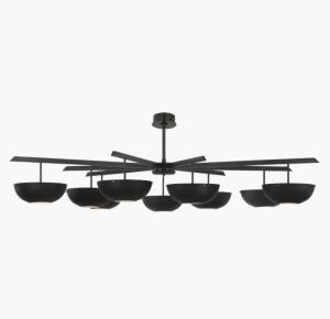 China Vsual Comfort Valencia Grande Nine Light Chandelier ARN 5522 factory