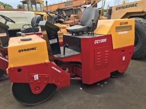 China Used Dynapac Road Roller Cc1000 Speed 9km / Hour With Flexible Working Skills factory