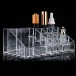 Transparent Acrylic Display Holders For Tattoo School , 12.5cm Width