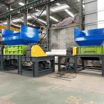 Heavy Scrap Metal Crusher Metal Double Shaft Shredder Machine Garden Waste