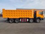 SHACMAN F3000 Heavy Duty Tipper Dump Truck 8x4 380Hp EuroII Yellow Diesel Engine
