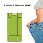 Orange Green Far Infrared Sauna Blanket FDA UKCA Heat Blanket For Weight Loss