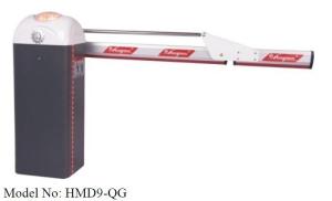 China Remote Control Car Parking Automatic Boom Gates , Folding Boom Barrier factory