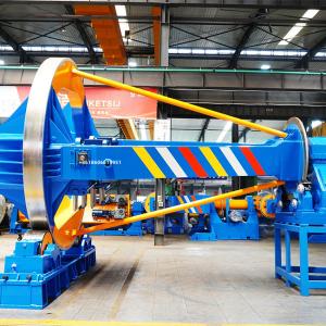 China Steel Wire Armouring Laying Up Machine Drum Type Din 2500 factory