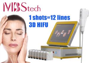 China Beauty Spa Facial Body Lifting 12 Lines 3D HIFU RF Machine factory