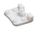 Moulding Cutting CNC Machined Plastic Parts With Impact Resistance ANSI JIS