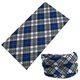 Hot sale check design tube scarf seamless tube bandana magic neck protector