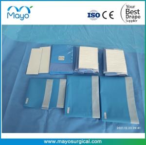 China Sterile SMS Surgical Standard Universal Drape Pack Stock Class II Instrument Classification factory
