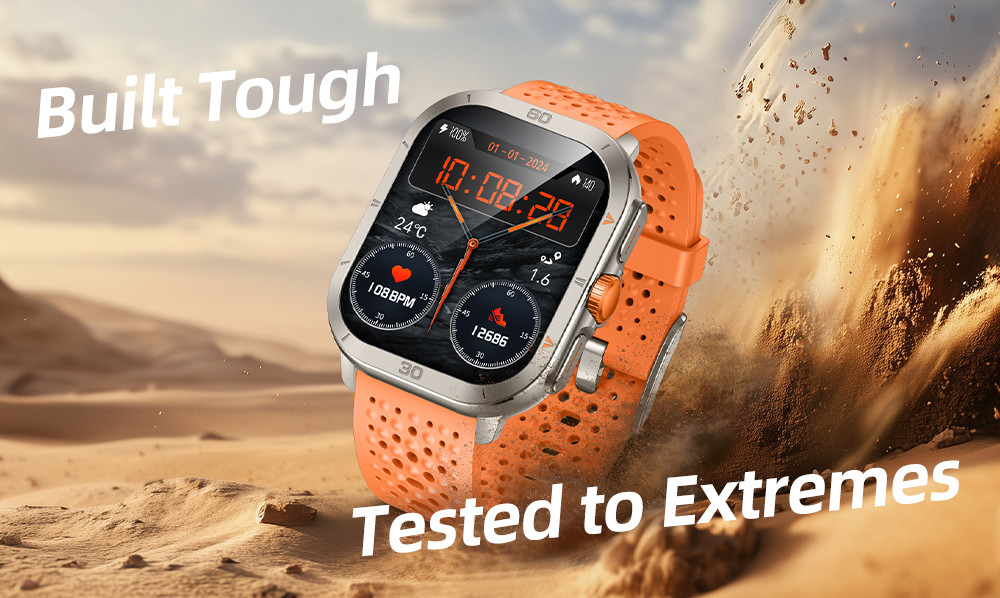 KW285 2.01" Square Shape Smart Watch Bluetooth Calling For Light Exercise