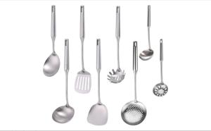 China 8pcs Stainless Steel Kitchen Utensil Sets Unbendable Anticorrosive factory