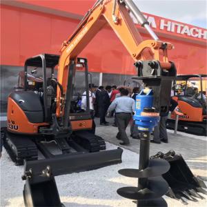 China Excavator Clay Drilling Machine Hydraulic Earth Auger Attachment Construction Works factory