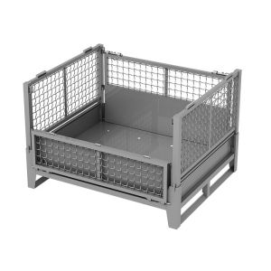 Metal Collapsible Pallet Cage Stillage Bin Steel Cage 2T Load