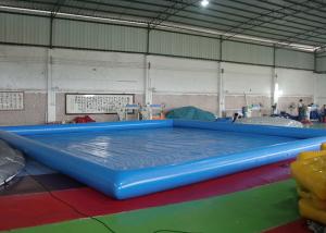 China Customized Big Inflatable Garden Swimming Pools With CE / UL Blower factory