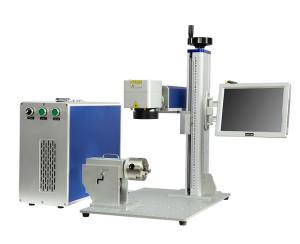 China 3D Dynamic Raycus Fiber Laser Marker Machine For Metal factory