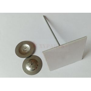China 120mm Stick Pin Self Adhesive Insulation Hangers For Rockwool on sale