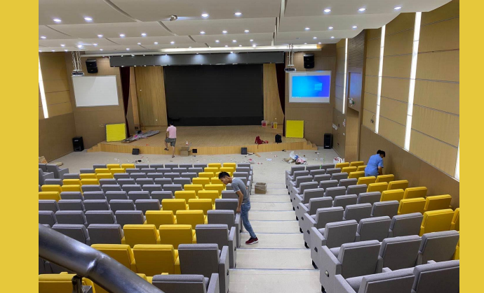 Theater seating project reference