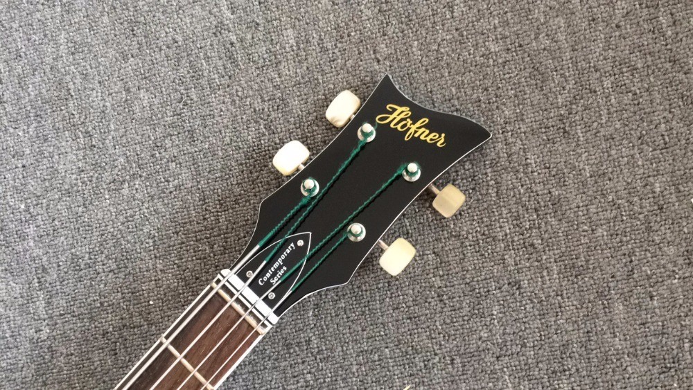 Hofner custom guitar 4 string electric bass guitar hofner bb2 with Germany pickups Color