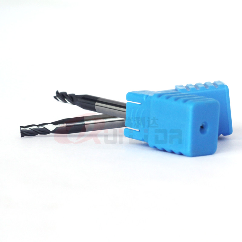 3/32" 4 Mm 3mm 4 Flute End Mill Bit 1/4" Square End Mill For Cast Iron