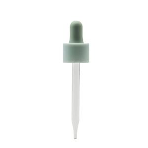 China Olive Oil Plastic PP Bulb Cap 10ml Cosmetic Dropper factory