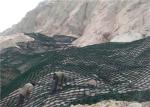 Ground Reinforcement Cellular Systems , Black Color HDPE Geocell For Road