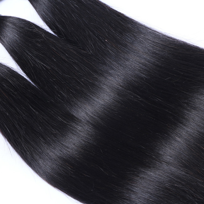 Vietnamese Human Bulk Braiding Hair Extensions Bone Straight Bundles Double Drawn Donor