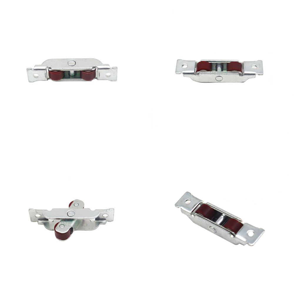 Customizable Stainless Steel Window Track Pulley , Sliding Window Plastic Wheel