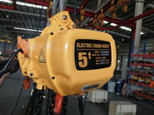 China 1 Ton 2 Ton 5 Ton Low Headroom Electric Chain Hoist For Warehouse factory