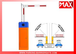 China Straight Boom Car Park Barriers With Remote Control Heavy Duty , Car Park Safety Barriers factory