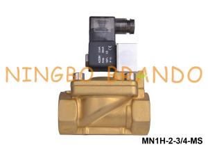 China MN1H-2-3/4-MS 161731 Festo Type Brass Solenoid Valve 3/4'' 220V AC factory
